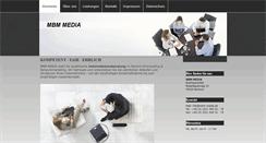 Desktop Screenshot of mbm-media.de